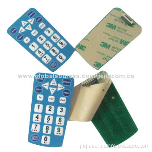 Embossed Metal Membrane Switches Keypad with PCBA, Good Appearance, Small Volume, Long Lifespan